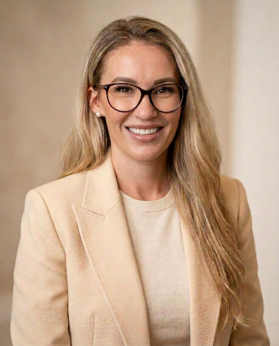 Portrait of Jemima-Faye Goodall, AI Growth Advisor